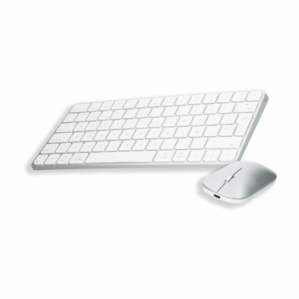 Teclado Y Mouse Slim C210 Blanco MEETION Bluetooth - Imagen 2