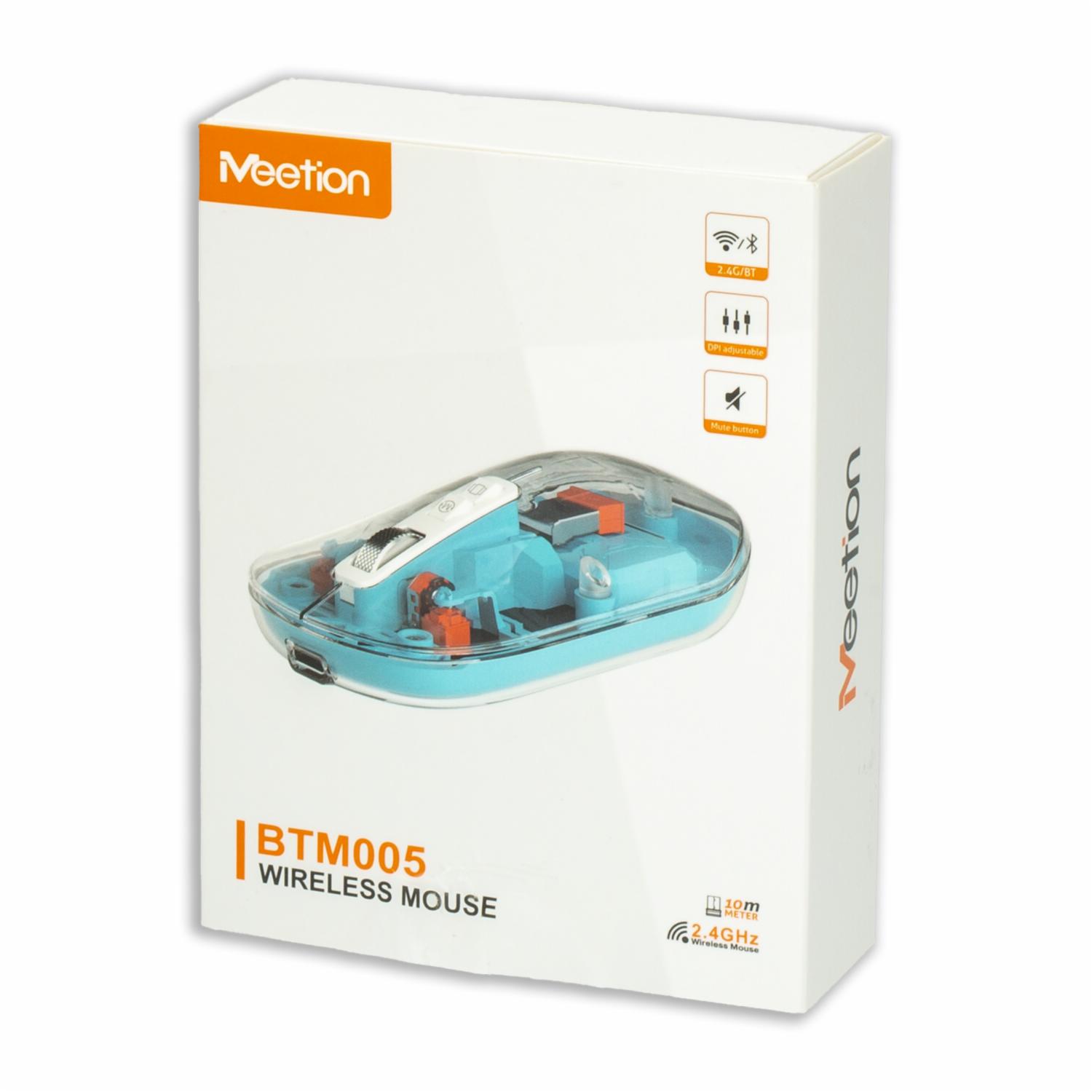 Mouse Dual Mode BTM005 MEETION - Imagen 3