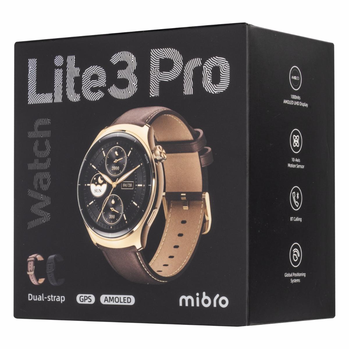 Smartwatch Lite 3 Pro Gold MIBRO - Imagen 3