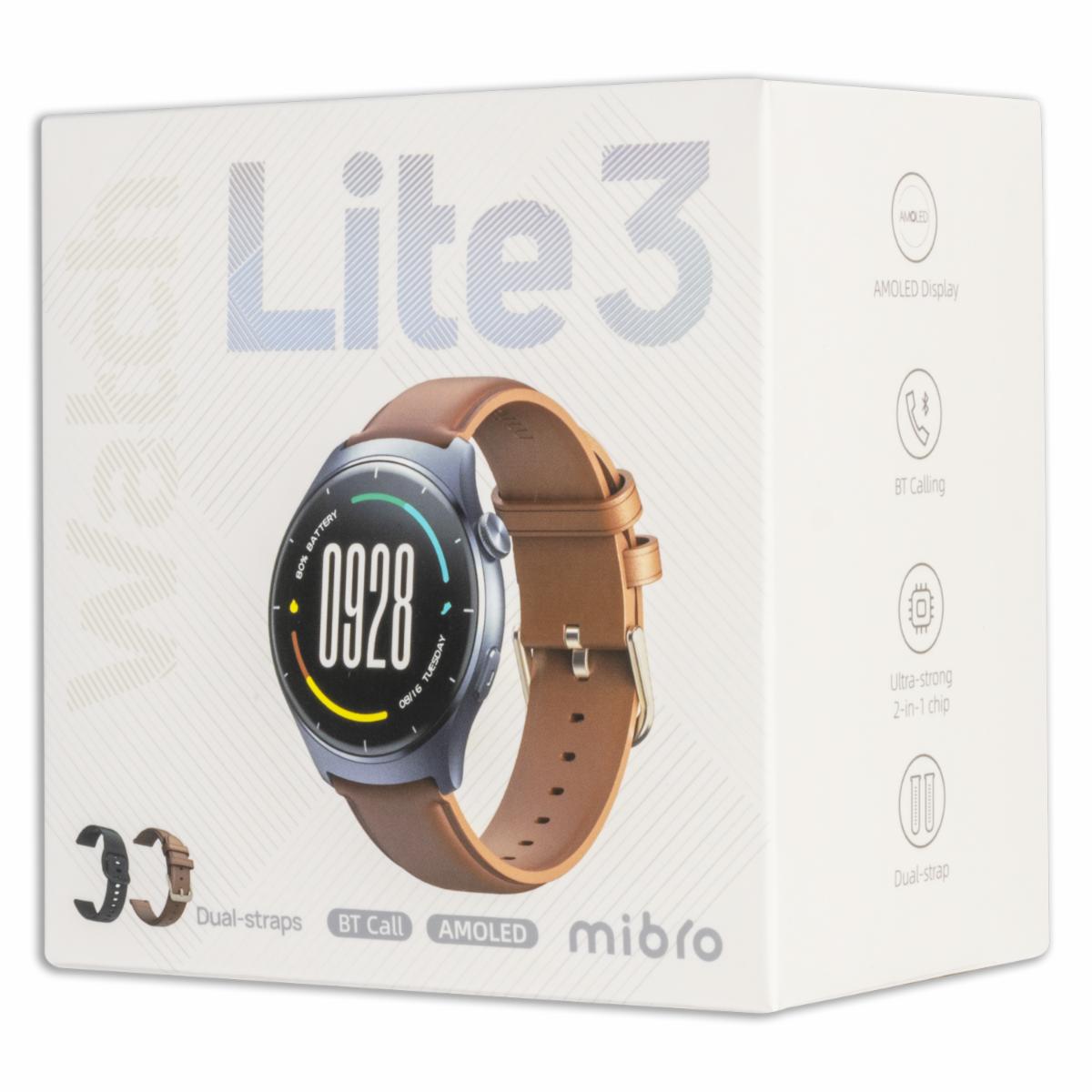 Smartwatch Lite 3 Gris MIBRO Pantalla 1,32" - Imagen 3