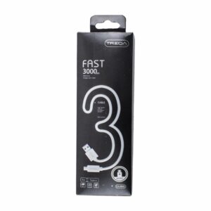 Cable Tipo C Blanco TREQA 3 Metros