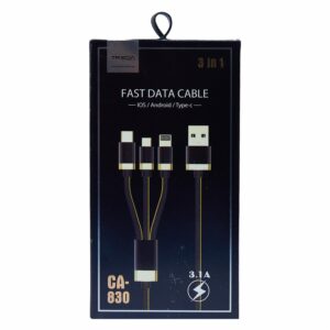 Cable Carga De Datos 3 En 1 TREQA 3,1 A