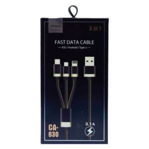 Cable Carga De Datos 3 En 1 TRECA 3,1 A