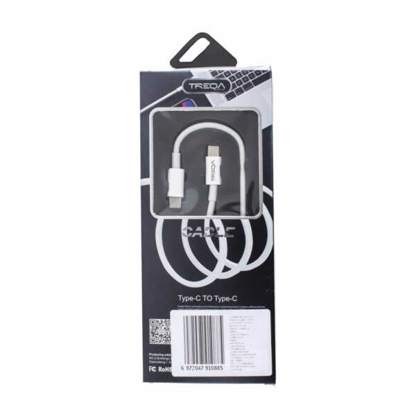 Cable Tipo C A Tipo C TREQA 1 Metros - Imagen 2