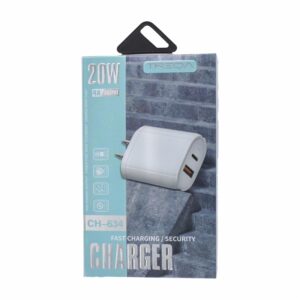Cargador De Pared USB + PD TRE 2O W