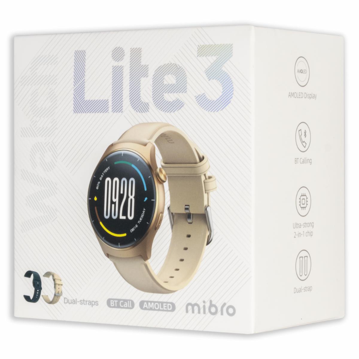 Smartwatch Lite 3 Gold MIBRO Pantalla 1,3" - Imagen 3