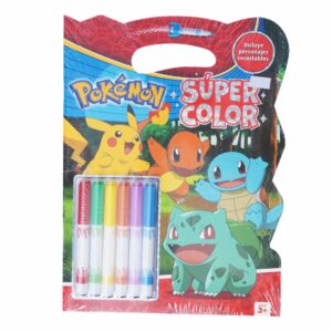 Libro Col. Súper Color + Marcadores 2 Títulos IMAGINE 32 Páginas