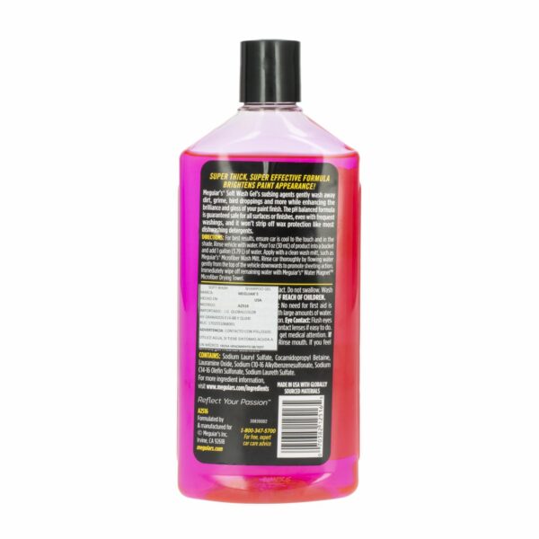 Shampoo Automotriz Con PH Balanceado MEGUIARS 473ML - Imagen 2
