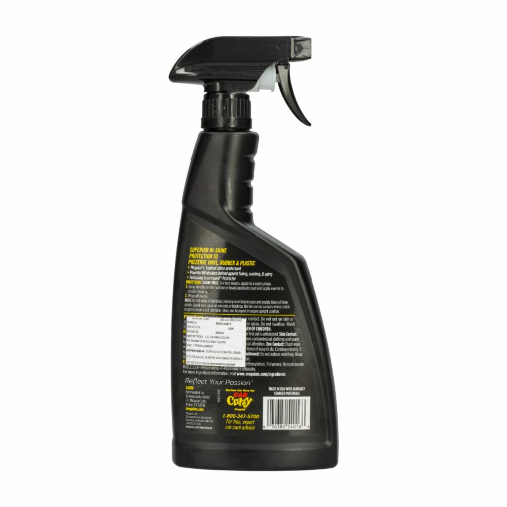 Brillo Automotriz Para Interiores Supreme Shine MEGUIAR'S 1 Pieza - Imagen 2