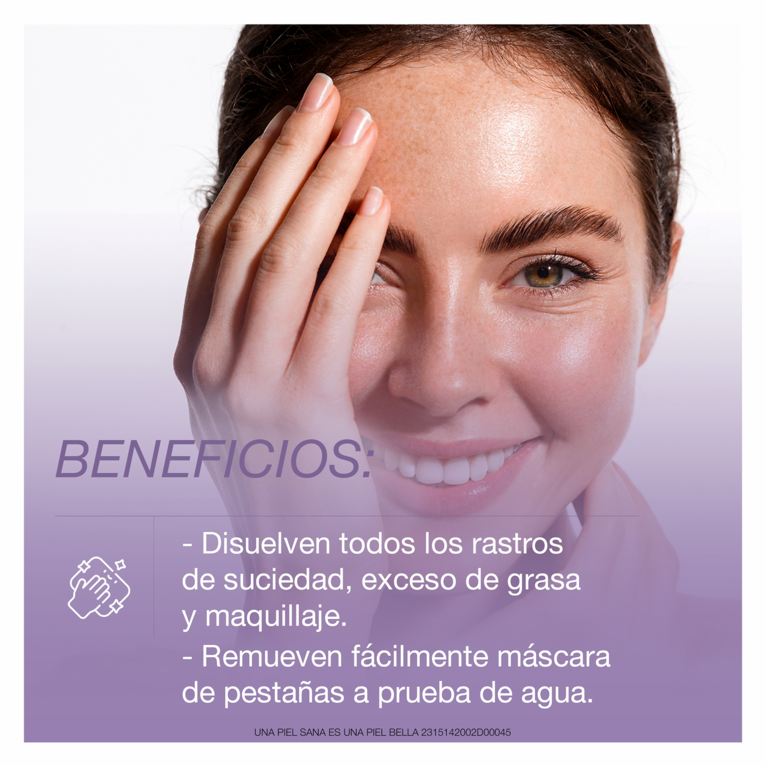 Toallitas Desmaquillantes Night Calming NEUTROGENA 25 U - Imagen 3