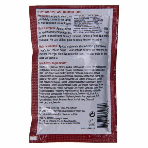 Tratamiento De Cabello Brazil Nut Oil DIFEEL 75 Ml - Imagen 2