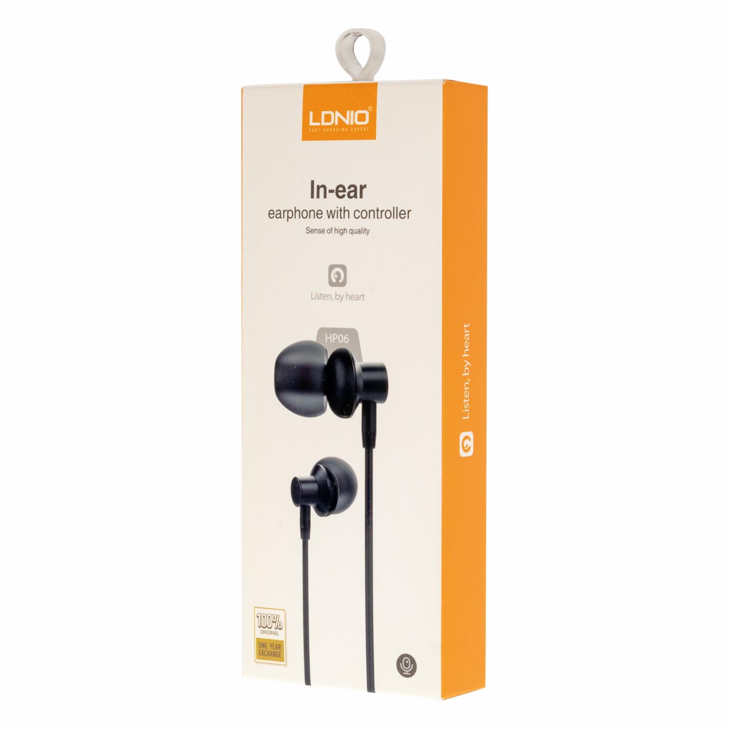 Audífonos Manos Libres Con Controlador LDNIO Con Cable - Imagen 2