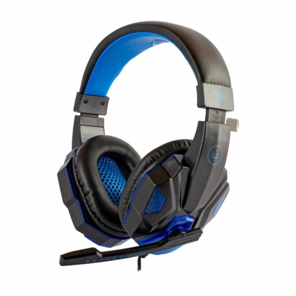 Audífonos Con Micrófono Gamer Brave Negro UNNO USB 2.0 - Imagen 2
