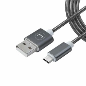 Cable Para Celular Tipo-C CB4063GY UNNO TEKNO 1,5 Metros