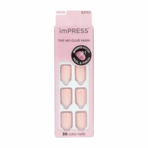 Uñas Press On Eligeme Rosa IMPRESS X 30 Uds