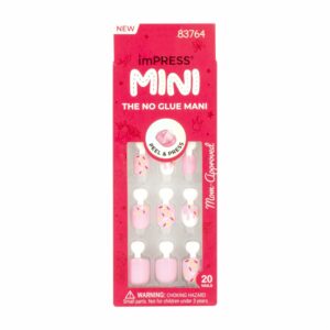 Uñas Press On Mini Diseño De Helado IMPRESS X 20 Uds