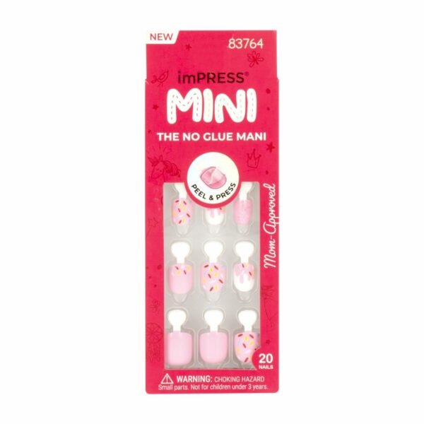 Uñas Press On Mini Diseño De Helado IMPRESS X 20 Uds