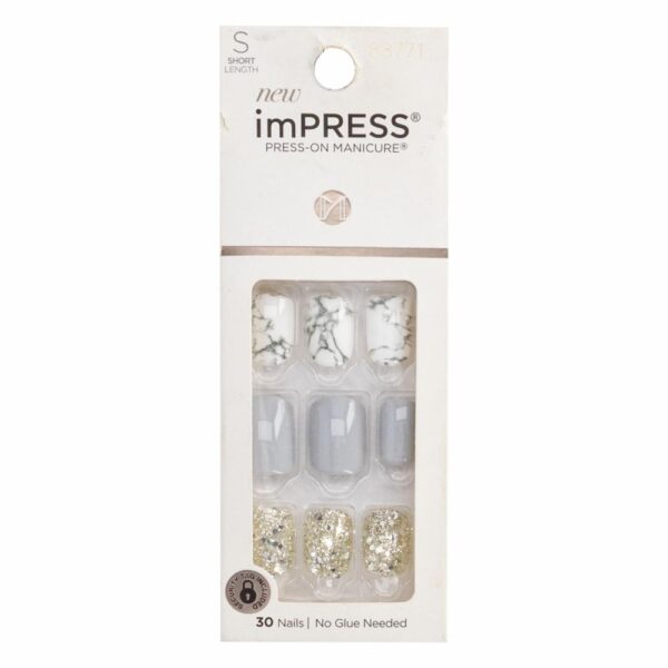 Set Uñas Postizas IMPRESS 30 Piezas