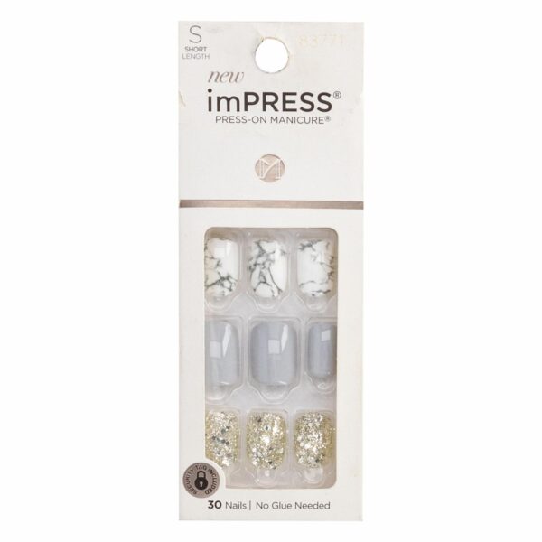Set Uñas Postizas IMPRESS 30 Piezas