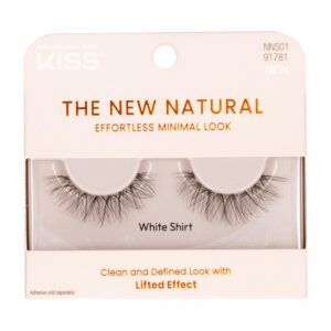 Pestañas Postizas Simple Natural 01 KISS 1.00u