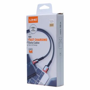 Cable Carga Rápida Y De Datos 1 Metro LDNIO 2,4 A