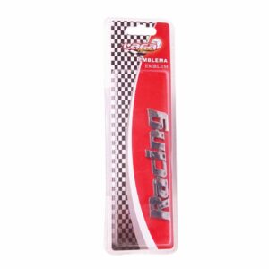 Emblema Automotriz Cromado Racing LAFA Unidad