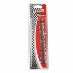 Emblema Automotriz Cromado Motorsport LAFA Unidad