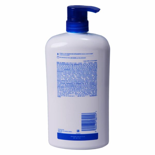 Shampoo Para Cabello Control Caspa Protección Caída Con Cafeína HEAD & SHOULDERS 850 Ml - Imagen 2