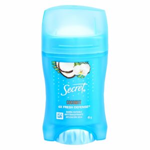 Desodorante En Barra Para Dama Fresh Deefense Coconut SECRET 45 G