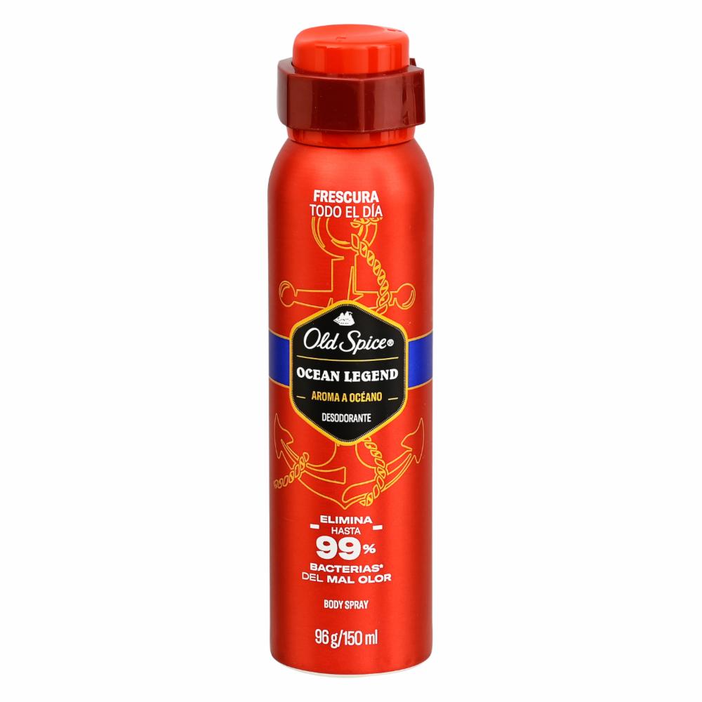 Desodorante en Spray Para Caballero Ocean Legend Aroma Océano OLD