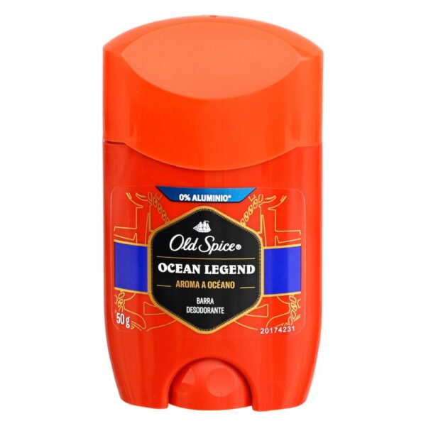Desodorante En Barra Para Caballero Ocean Legend Aroma Océano OLD SPICE 50 G