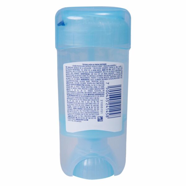 Desodorante En Gel Fresh Defense Waterlily SECRET 73 G - Imagen 2