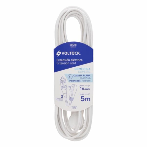 Extensión Eléctrica 2X16 VOLTECH Unidad