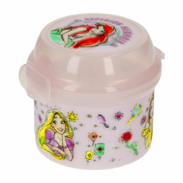 Recipiente Para Alimentos Redondo Princesas DISNEY 300 Ml