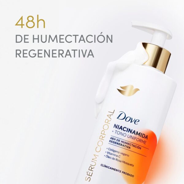 Serum Corporal Niacinamida Tono Uniforme DOVE 400 Ml - Imagen 4