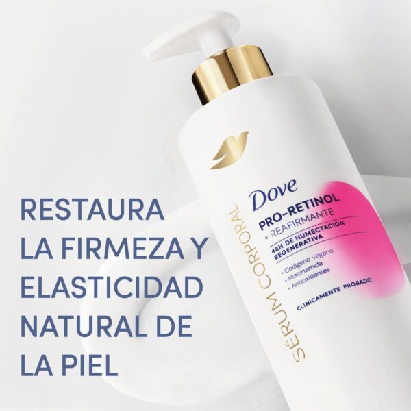 Serum Corporal Proretinol Reafirmante DOVE 400 Ml - Imagen 3