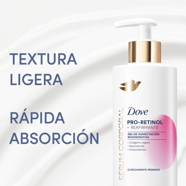 Serum Corporal Proretinol Reafirmante DOVE 400 Ml - Imagen 4