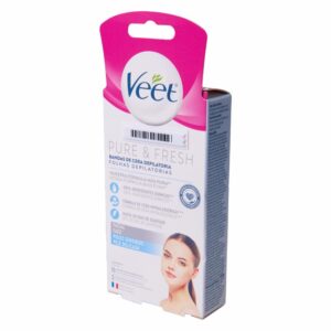 Bandas Depiladoras Faciales Para Piel Sensible VEET 16 Uds