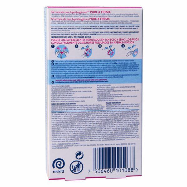 Bandas Depiladoras Axilas y Bikini Para Piel Sensible VEET 16 Uds - Imagen 2