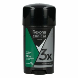 Desodorante En Crema Clinical Intense Fresh 96H Para Caballero REXONA 58 G