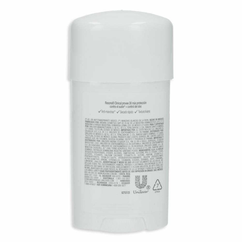 Desodorante En Crema Clinical Refresh 96H Para Dama REXONA 58 G - Imagen 2