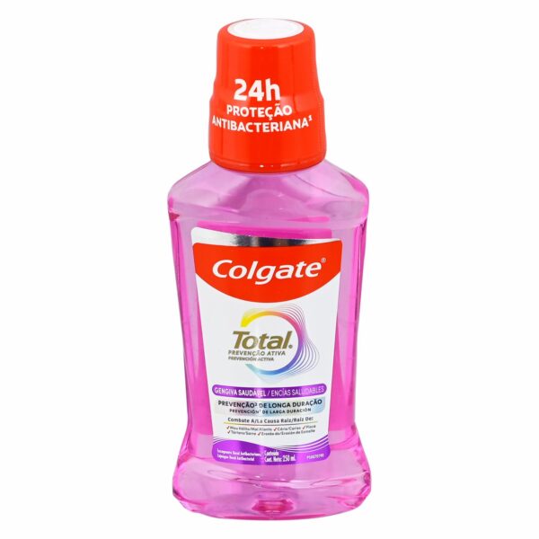 Enjuague Bucal Total Prevención Activa Encías Saludables COLGATE 250 Ml