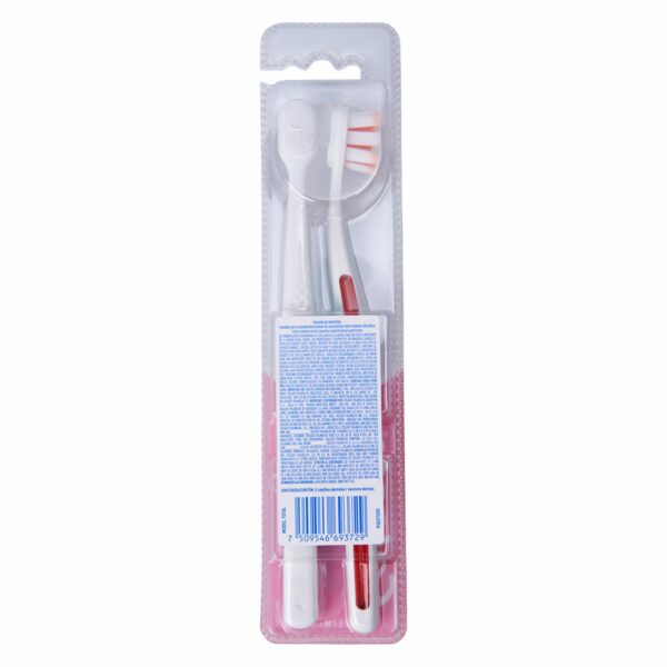 Cepillo Dental Total Limpieza Espumosa Cerdas Suaves COLGATE 2 Piezas - Imagen 2
