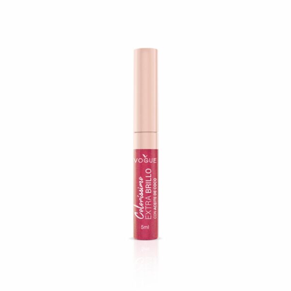 Labial Líquido Colorissimo Extra Brillo Tono Alegría VOGUE - Imagen 2