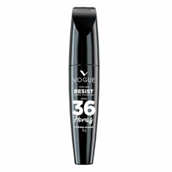 Máscara de Pestañas Resist A Prueba De Agua Negro VOGUE 9 G - Imagen 2