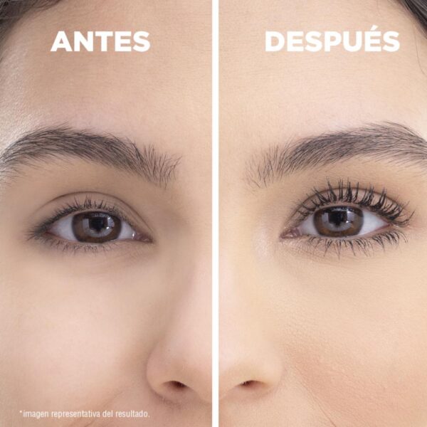 Máscara de Pestañas Curvas Perfectas A Prueba De Agua Negro VOGUE 9 G - Imagen 4