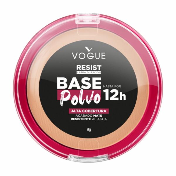 Base en Polvo Resist Tono Natural VOGUE - Imagen 2
