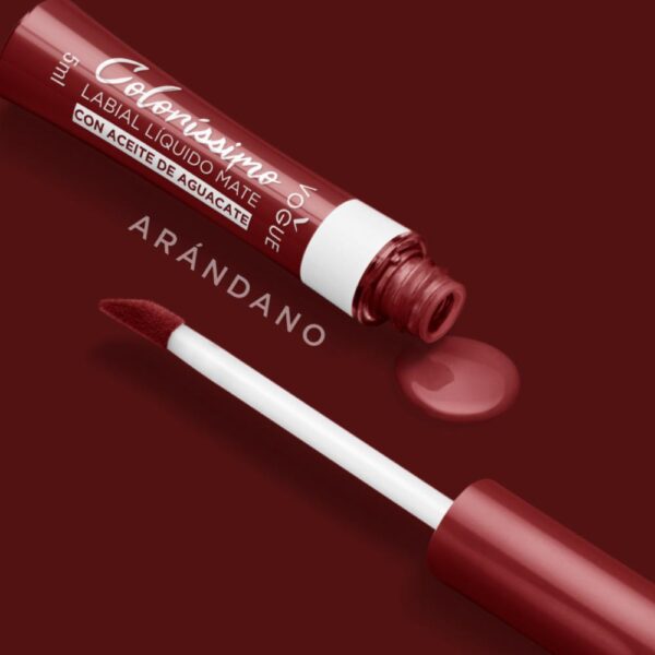 Labial Líquido Colorissimo Tono Arándano VOGUE - Imagen 2