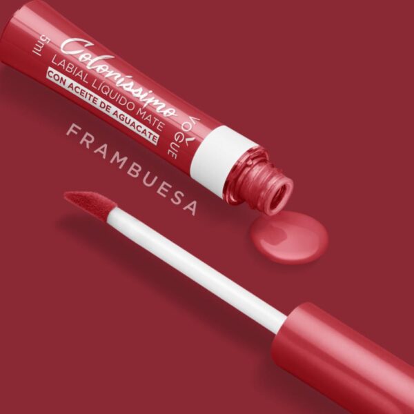 Labial Líquido Colorissimo Tono Arándano VOGUE - Imagen 9