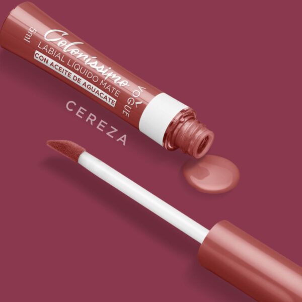 Labial Líquido Colorissimo Tono Cereza VOGUE - Imagen 2